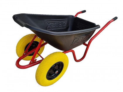 Kolečko Detex D12 plast korba, kolo PU, 110l, nosnost 150kg /kosmetické vady laku a korby