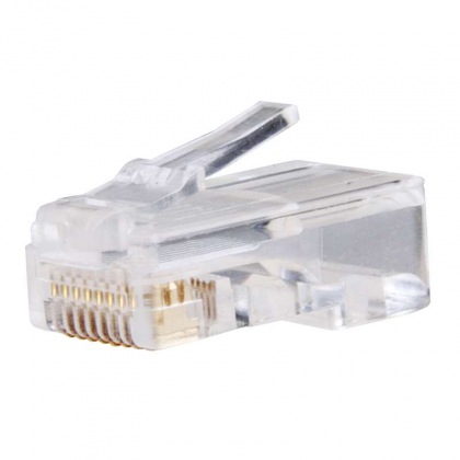 Konektor pro UTP kabel (lanko), bílý