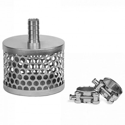 Koš na sací hadici 100 mm / 4" + 2x příchytky GBS