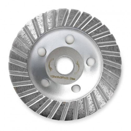 Kotouč diamantový brusný Turbo Abrasive Profi 125 x 22,2 mm, MT