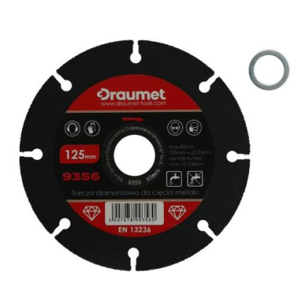 Kotouč diamantový na řezání kovu, DRAUMET