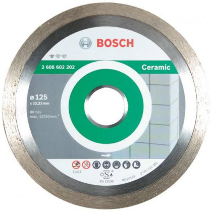 Kotouč diamantový plný FPE, 125 x 22,23 mm