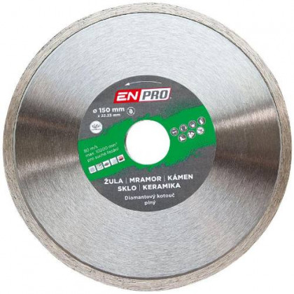 Kotouč diamantový plný Ø 150 x 1.4 x 22.3 mm, ENPRO