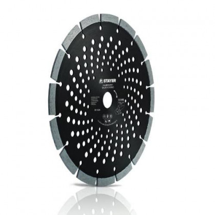 Kotouč diamantový segmentový HURACAN SILENCIOSO, Ø 230 x 22,2 x 12 mm, STAYER