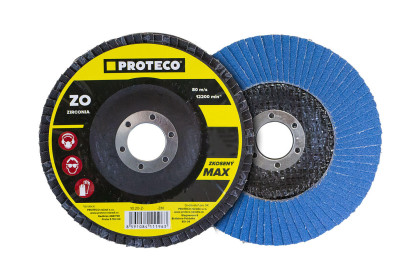Kotouč lamelový zkosený MAX 115 mm ZO, zr.060 - nerez