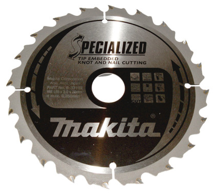 kotouč pilový dřevo SPECIALIZED se zapuštěnými zuby 185x2x30mm 20Z = old B-09416