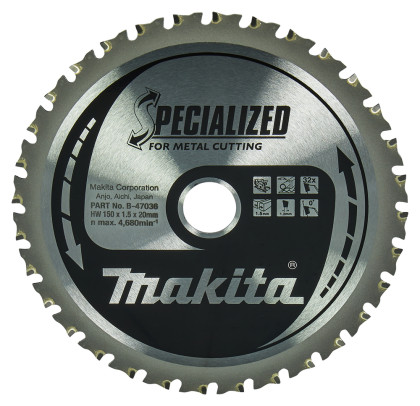 kotouč pilový ocel SPECIALIZED 150x1.5x20mm 32Z = old B-47151