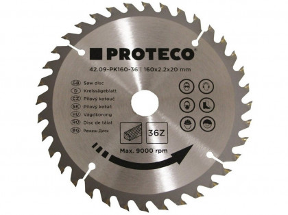 Kotouč pilový SK 160 x 2.2 x 20 36z