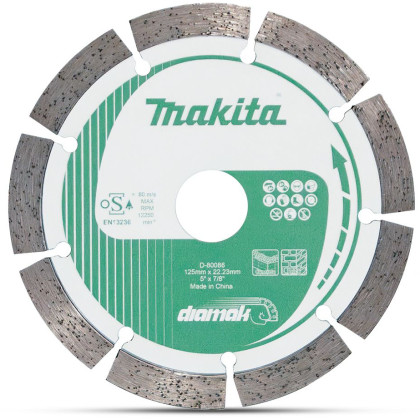 kotouč řezný diamantový segmentový 125x22.23mm