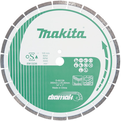kotouč řezný diamantový segmentový  Diamak 350x25.4mm