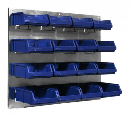 Kovový organizér s plastovými boxy - JJ001231