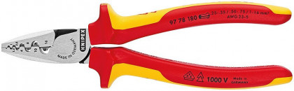 Krimpovací kleště na koncové dutinky 180 mm  - 9778180
