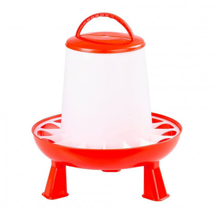 Krmítko/napáječka pro drůbež Goodfarm 9kg, plast, s nožičkami