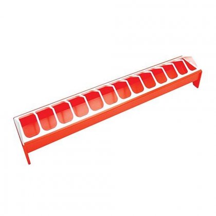 Krmítko plastové 0447A 75cm 13 pozic