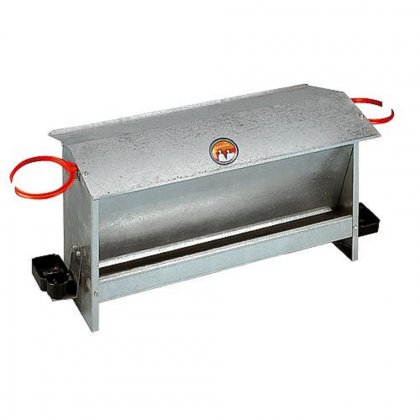 Krmítko pozink s napáječkou FARMYARD 810x330mm 2 láhve