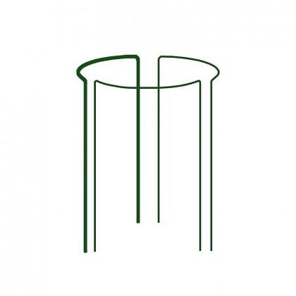 Kruhová podpěra pro rostliny, 1/3 kruhu, 40x115cm