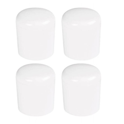 Krytka Ø 16mm, plast, bílá, 4 ks