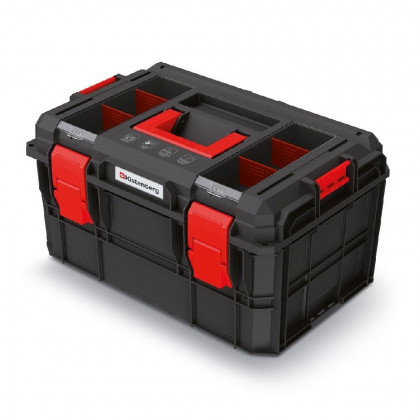 Kufr na nářadí X BLOCK LOG černý 546x380x307