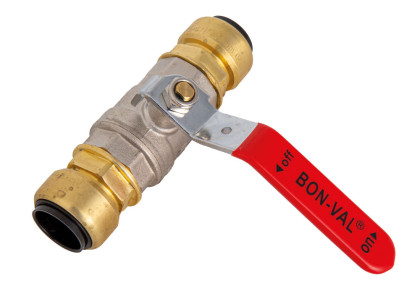 Kulový ventil se zástrčkovou spojkou ø 28 mm