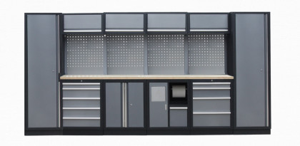 Kvalitní PROFI dílenský nábytek 3920 x 495 x 2000 mm - TGS1301AR Grey