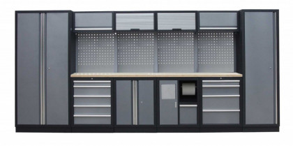 Kvalitní PROFI dílenský nábytek 4235 x 495 x 2000 mm - TGS1301AA Grey