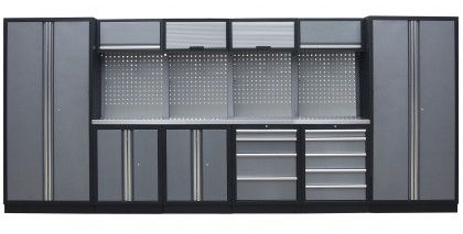 Kvalitní PROFI dílenský nábytek - 4535 x 2000 x 495 mm - TGS1300BB1