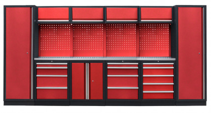 Kvalitní PROFI RED dílenský nábytek 3920 x 495 x 2000 mm - RTGS1300A88