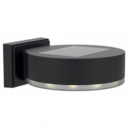 Lampa solárna SMD LED, stena/plot, 2ks, 14x02x5,5cm