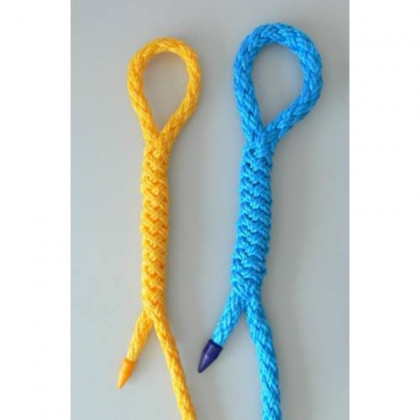 Lano pletené bez jádra PP 12 mm - AUTOLANO (18 kN), 5 m, žluté, ENPRO