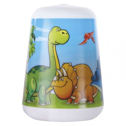 LED dětská lampa se svítilnou - Dino