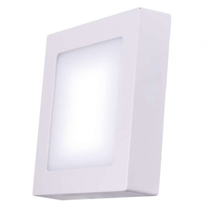 LED přisazené svítidlo čtverec 18W teplá bílá IP20