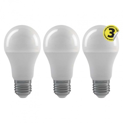LED žárovka Classic A60 9W E27 neutrální bílá 3ks