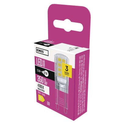 LED žárovka Classic JC 2,5W G9 neutrální bílá