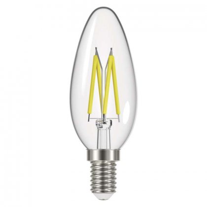 LED žárovka Filament Candle 6W E14 neutrální bílá