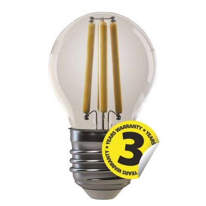 LED žárovka filament Mini Globe 4W E27 teplá bílá