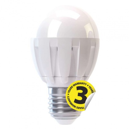 LED žárovka Mini Globe 6W E27 teplá bílá