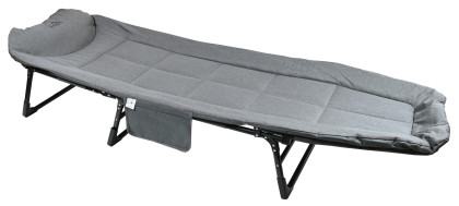 Lehátko kempingové skládací SOFA šedé polohovací