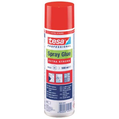 Lepidla ve spreji, extra pevné, 500 ml, Professional, 60022, TESA