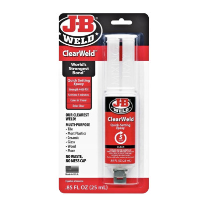Lepidlo čiré rychloschnoucí expoxidové ClearWeld | 25 ml
