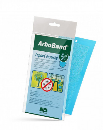 Lepové desky arboband modré 5 ks/bal.