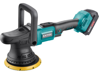 Leštička orbitální aku SHARE20V, 150mm, BRUSHLESS, 2Ah