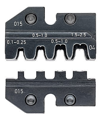 Lisovací profil do krimpovacích kleští pro neizolované otevřené konektory 2,8 + 4,8 mm  - 974904