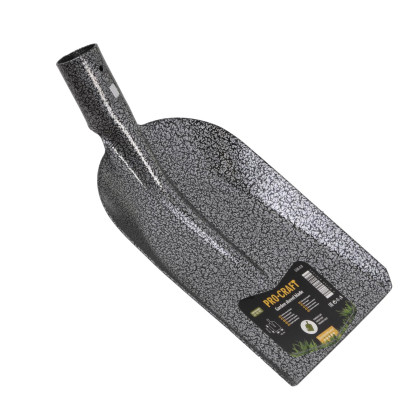 Lopata rovná ocelová, drenážní (kladívkový lák) bez násady Procraft GSB-0.8 | GSB-0.8