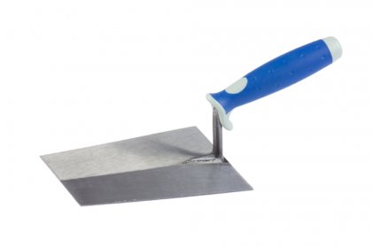 Lžíce zednická - broušená ocel 18cm SOFT GRIP