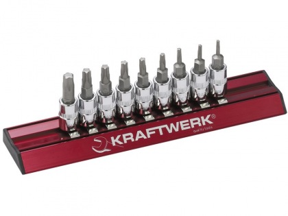 MAGALU - souprava 1/4" nástavců Torx 5-TX TS08-TS40 /38mm 9ks