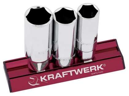 MAGALU - souprava 3/8" nástavců 16-18-21mm svíčkových 3ks
