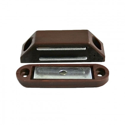 Magnety na dveře T0372, 62mm, hnědé