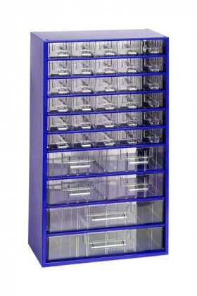 MARS - skříňka - 30M 4S 2V - modrá