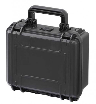 MAX Plastový kufr, 258x243xH 117,5mm, IP 67, barva černá
