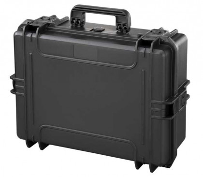 MAX Plastový kufr, 555x428xH 211mm, IP 67, barva černá